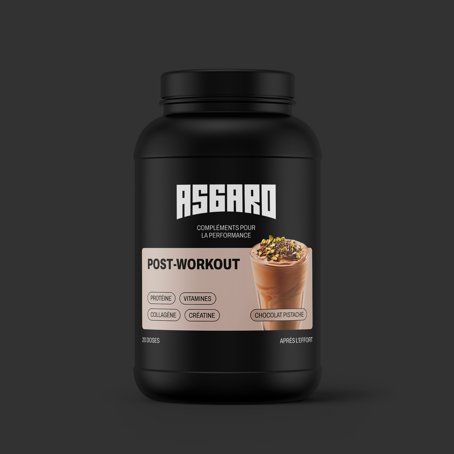 Post Workout – Chocolat Pistache